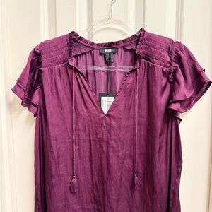 PAIGE Women's Rich Purple Blouse